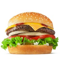 hamburguesa de carne doble